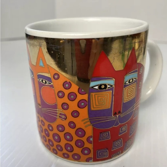 Laurel Burch mug cats - Picture 2 of 6